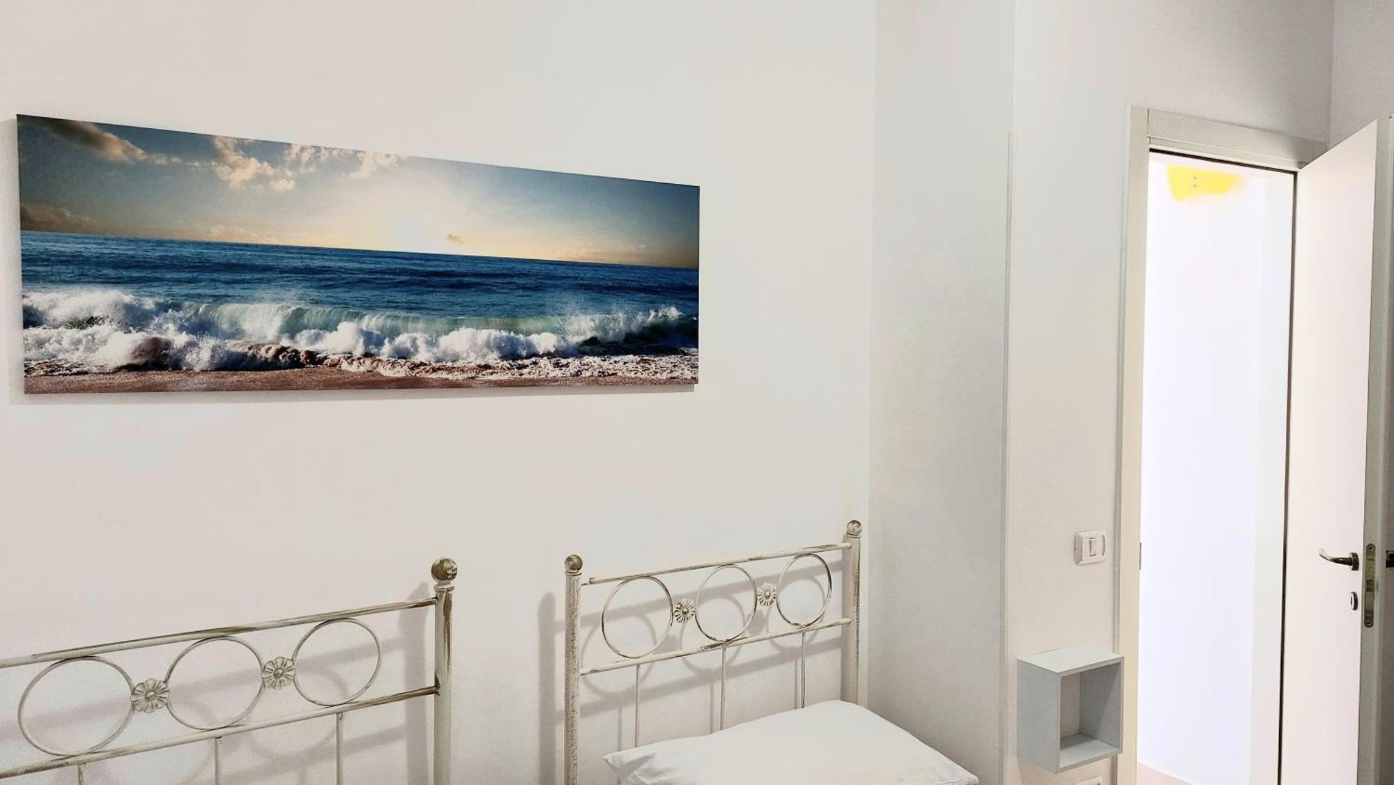 מרינה די פסקולוזה Lovely House Risveglio Fronte Mare חדר תמונה
