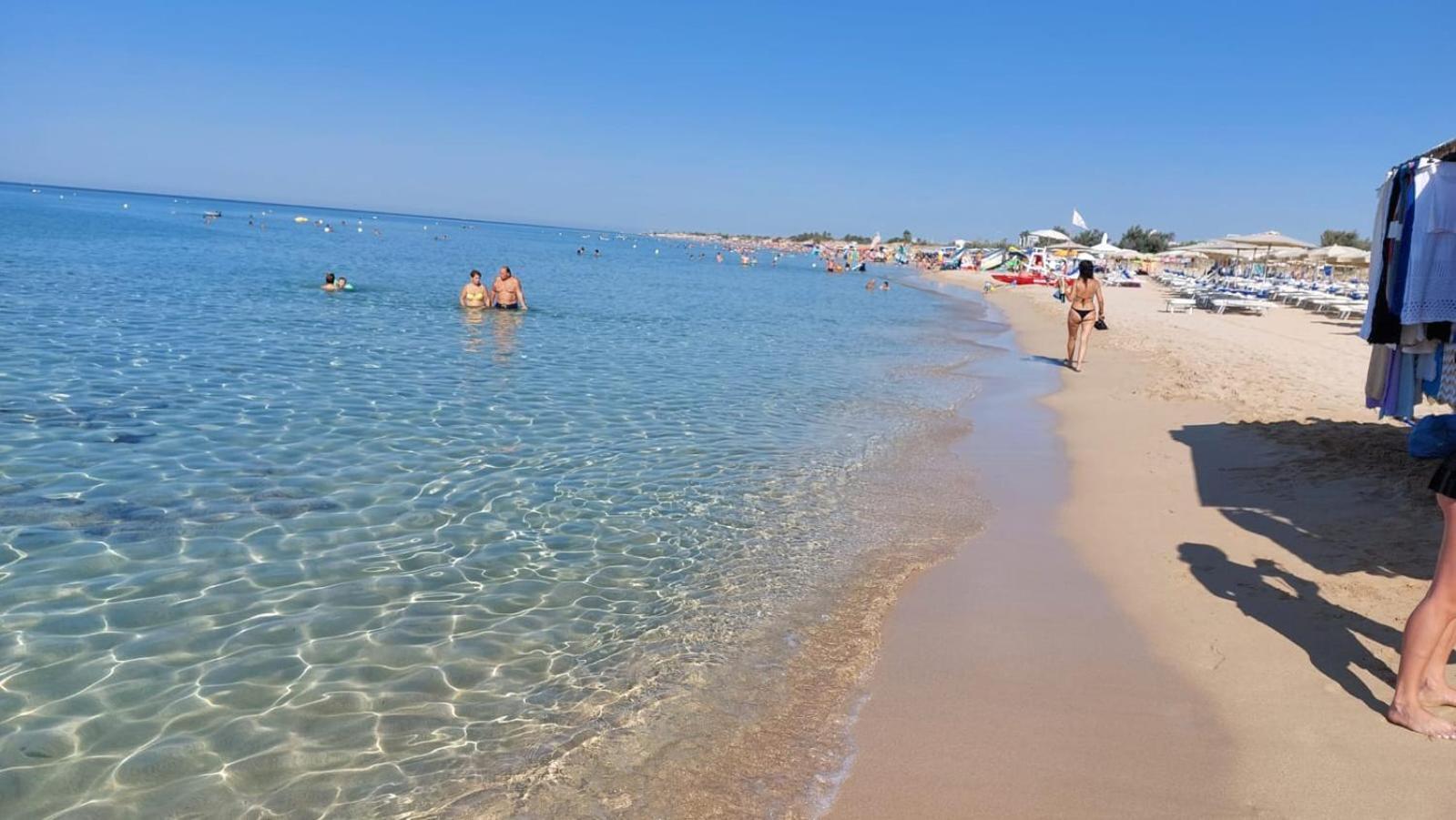 מרינה די פסקולוזה Lovely House Risveglio Fronte Mare מראה חיצוני תמונה